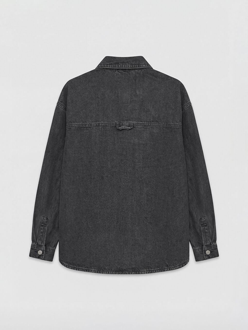 Chemise en jean GRIS Femme-1