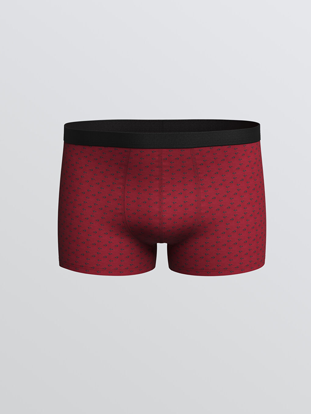 Karışık Standart Kalıp Pamuklu Esnek Erkek Boxer 3'lü-2