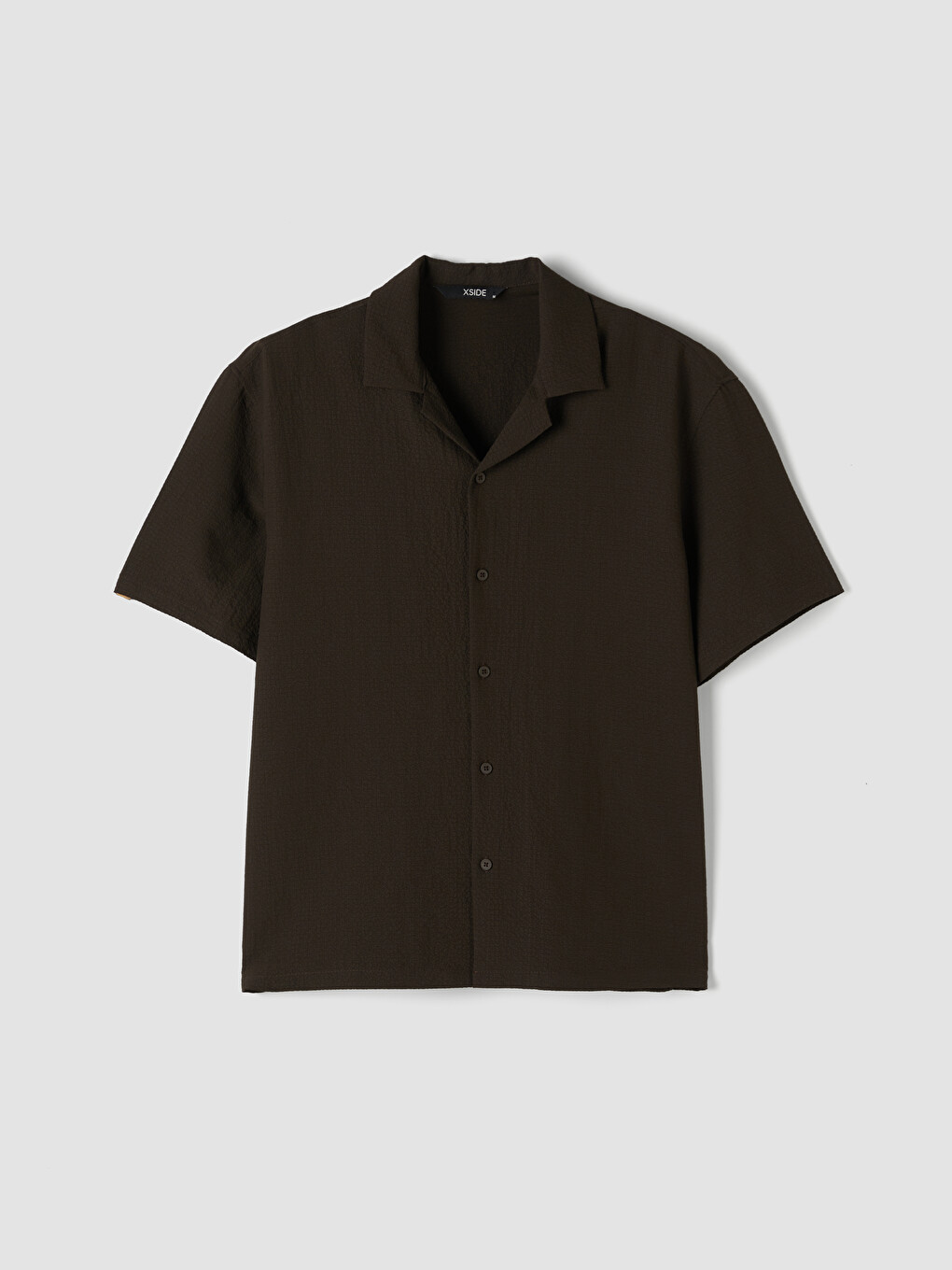 Man Brown Shirt