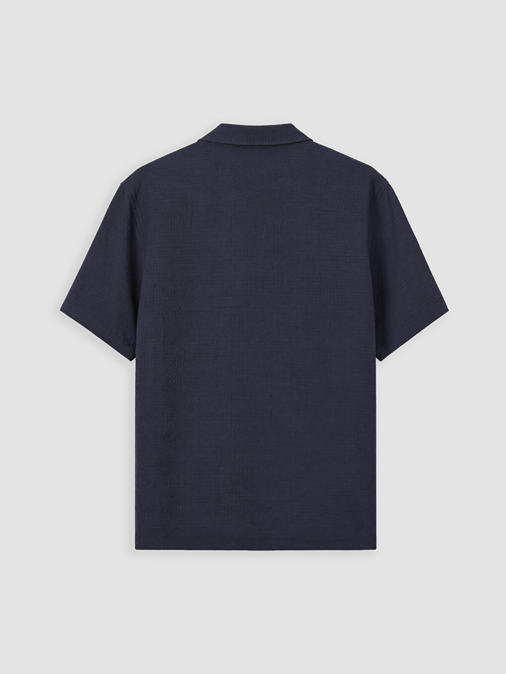 Antrasit Regular Fit Erkek Dokulu Gömlek-2