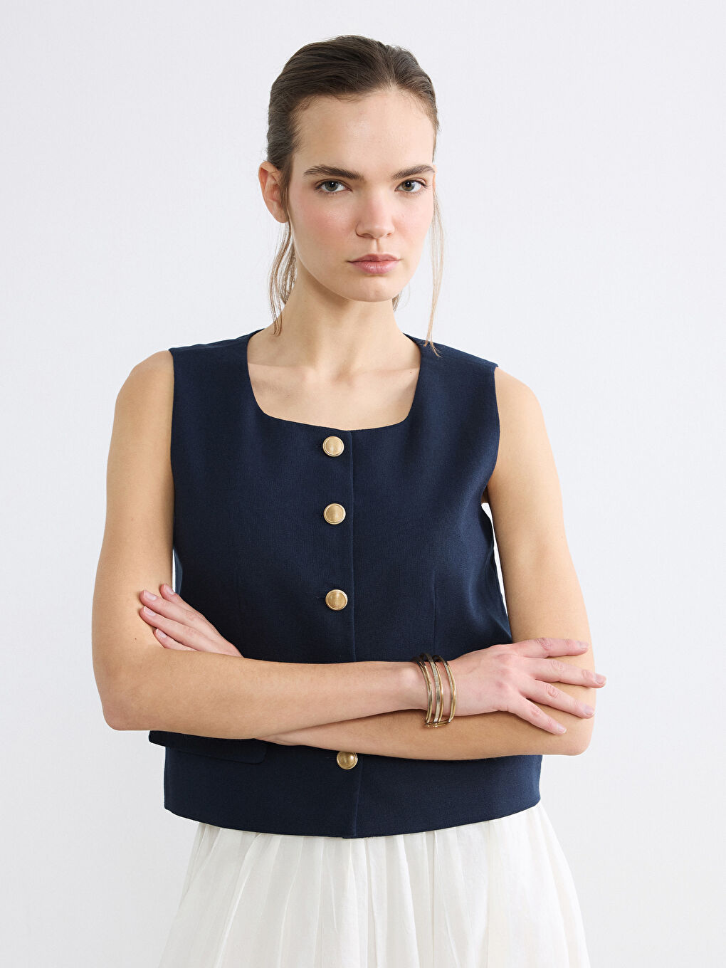 Gilet de costume MARINE Femme