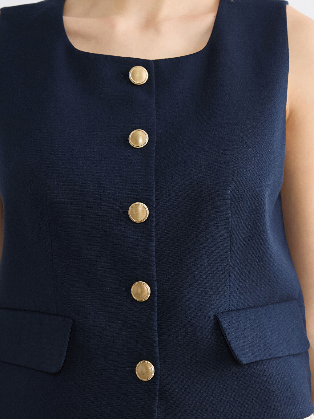 Gilet de costume MARINE Femme-2