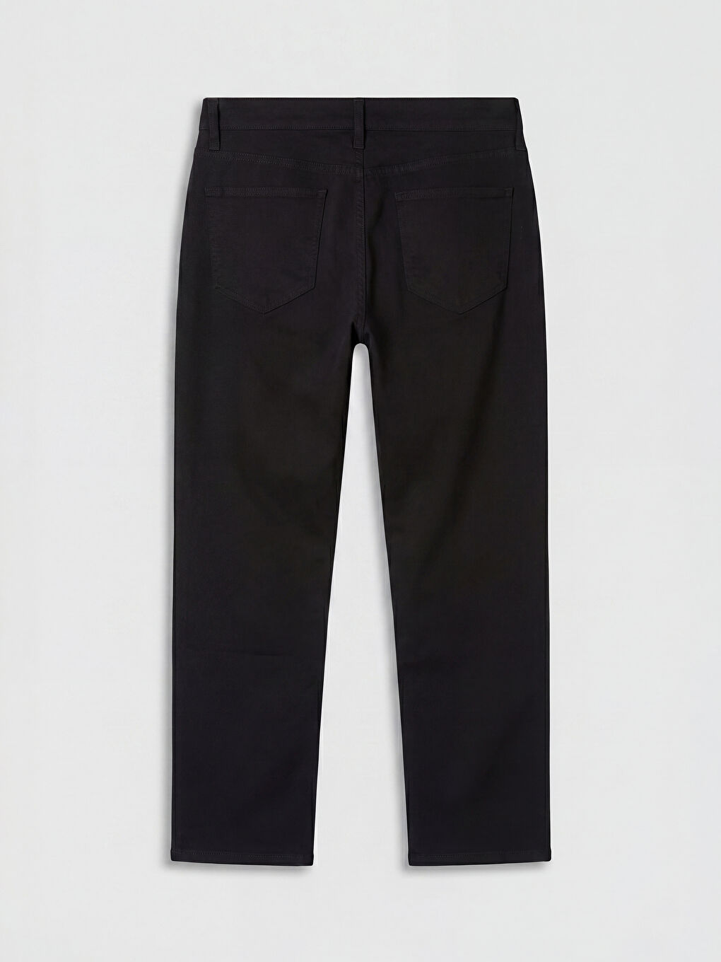 Siyah Regular Fit Erkek Chino Pantolon-1