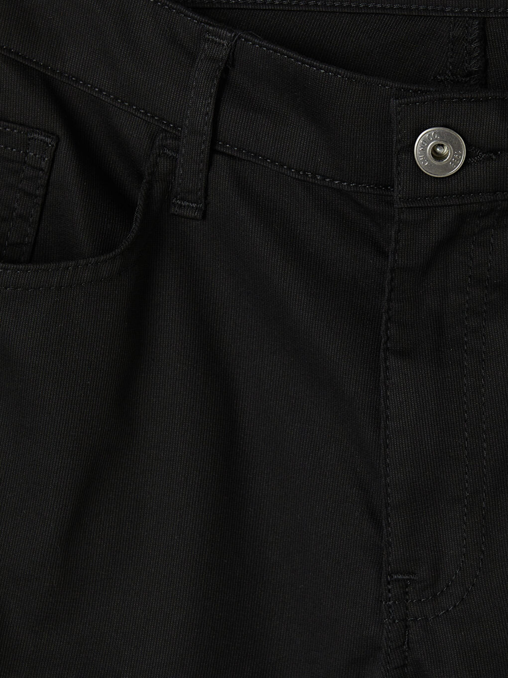 Siyah Regular Fit Erkek Chino Pantolon-2
