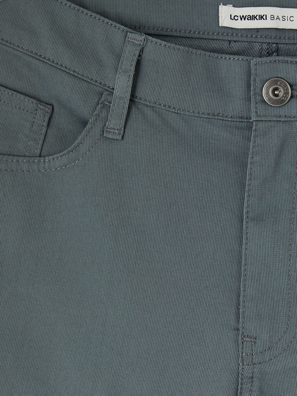 Yeşil Regular Fit Erkek Chino Pantolon-2