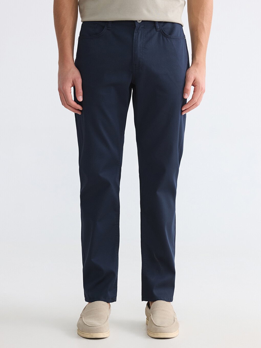 Regular Fit Men's Chino Trousers-1