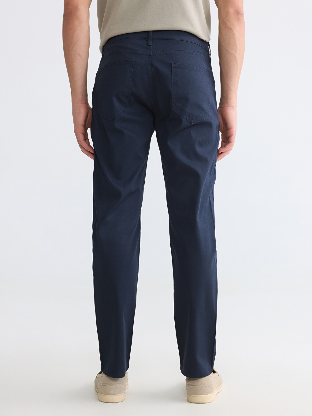 Regular Fit Men's Chino Trousers-3