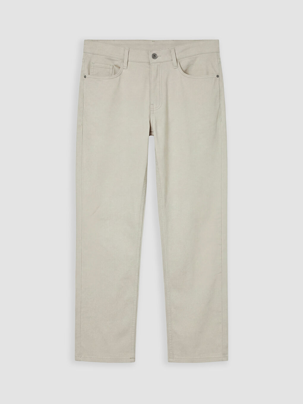 Bej Regular Fit Erkek Chino Pantolon