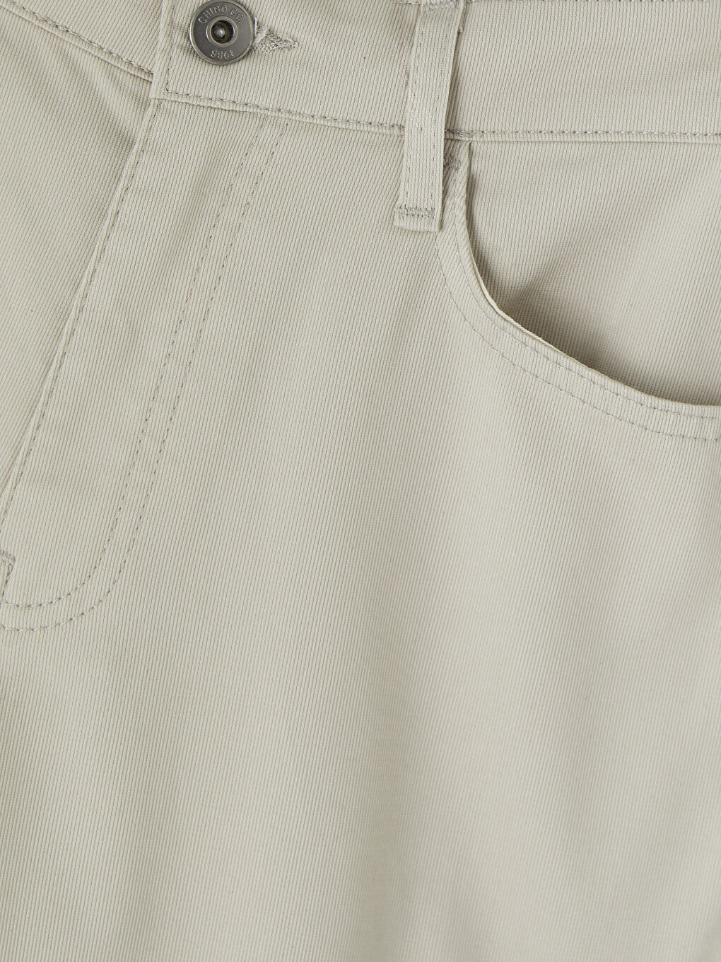 Bej Regular Fit Erkek Chino Pantolon-2