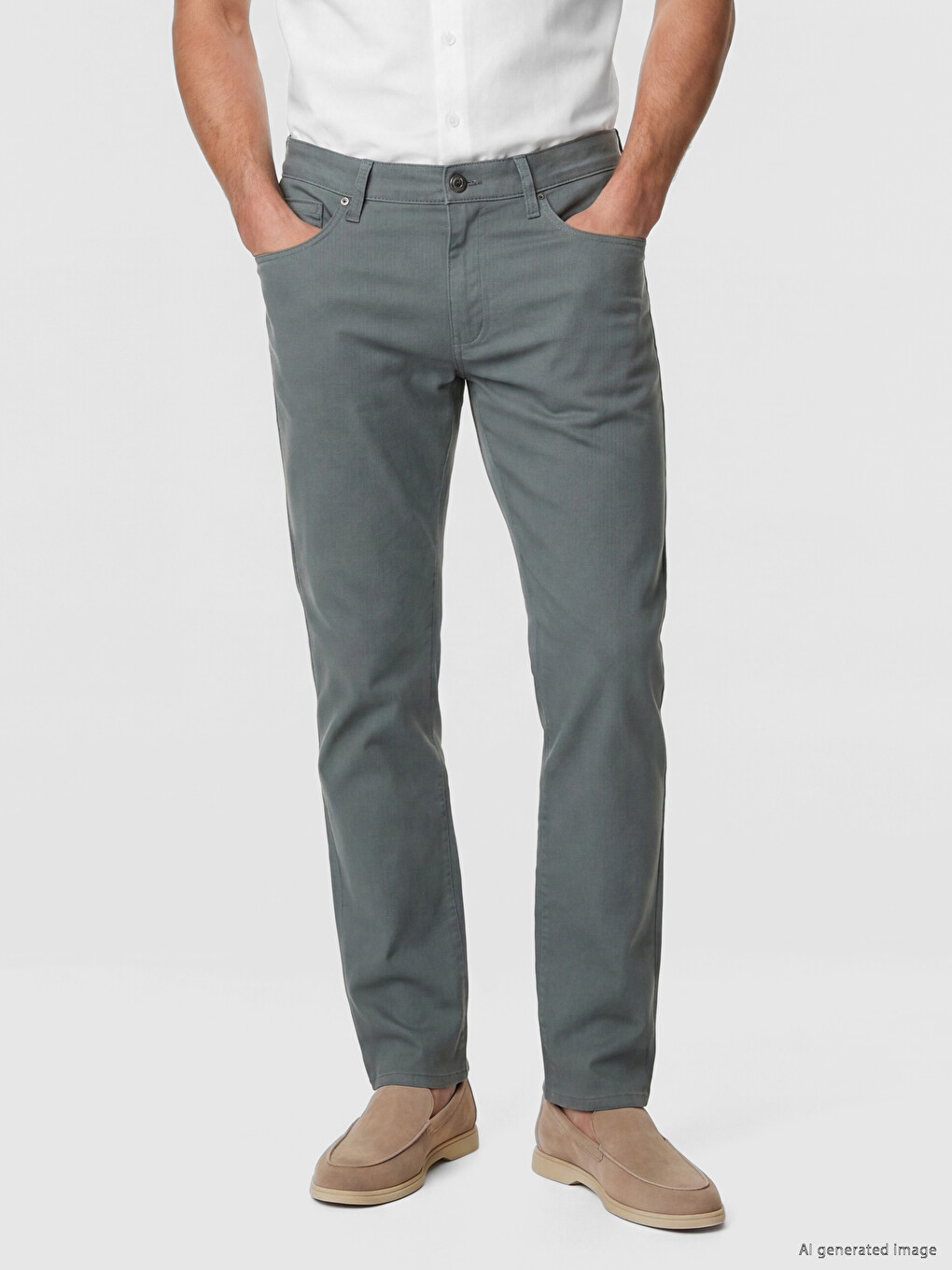 Regular Fit Men's Chino Trousers-1