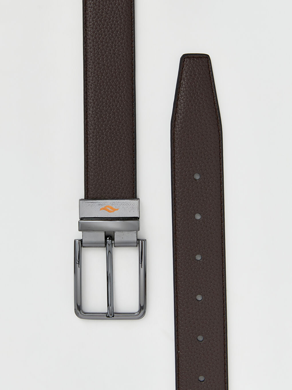 Deri Görünümlü Erkek Kemer 2'li-4