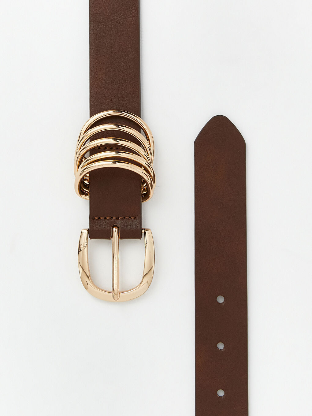 ქალი ყავისფერი ქამარი-2