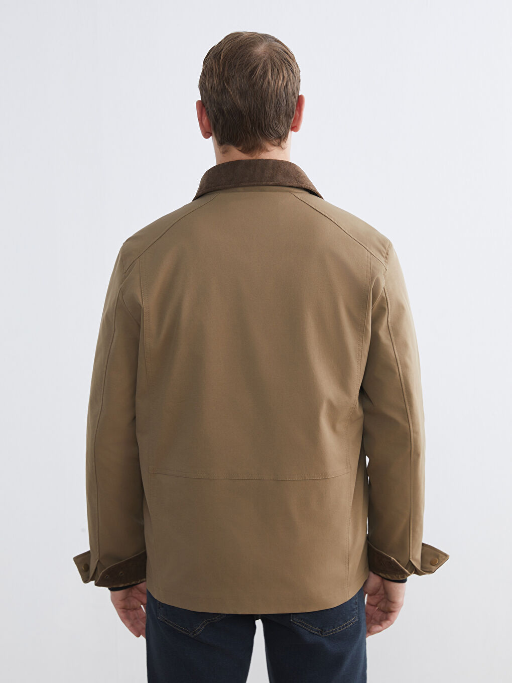 Ерлер қоңыр Күртке-5