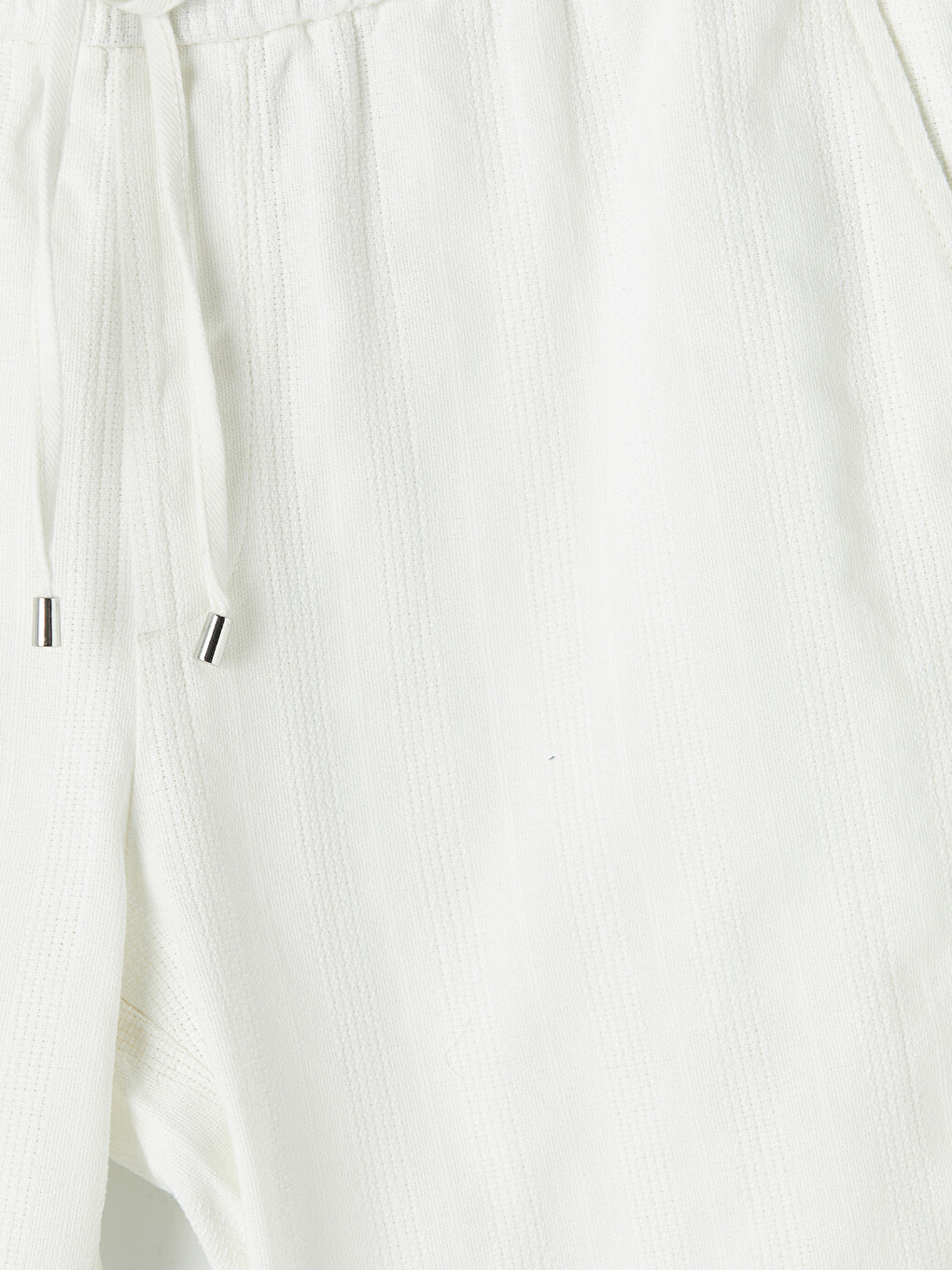 Regular Fit Linen Look Men's Shorts-6