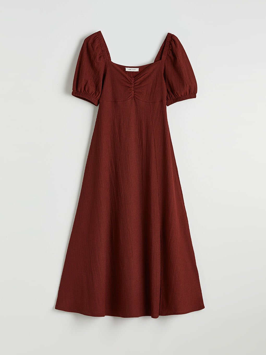Sweetheart Neckline Puff Sleeve Women's Dress-4