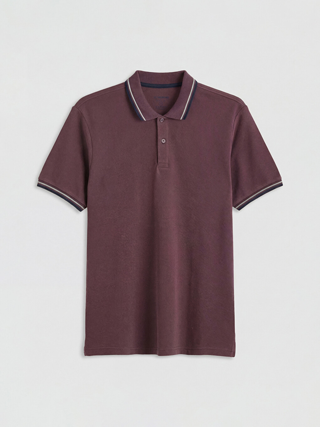 Polo Collar Pique Men's T-Shirt-4