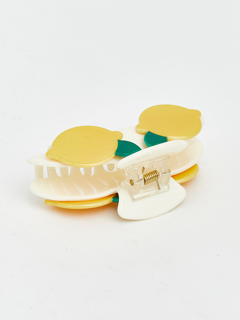 Karışık Limon Figürlü Kadın Mandal Toka -2