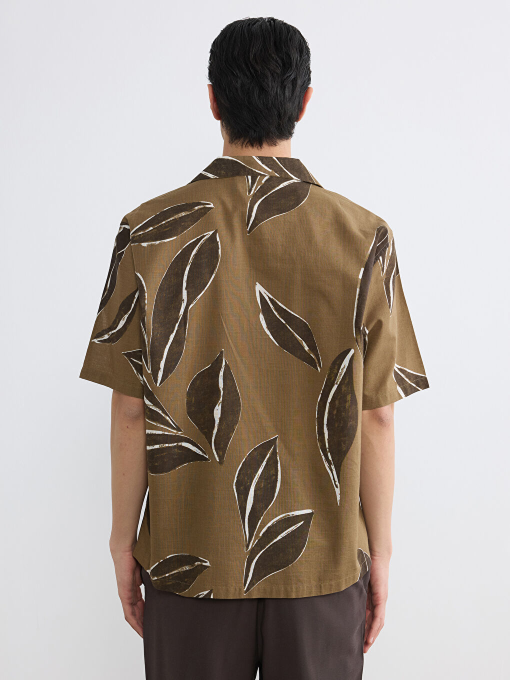 Άνδρας ΚΑΦΕ Πουκάμισο-3