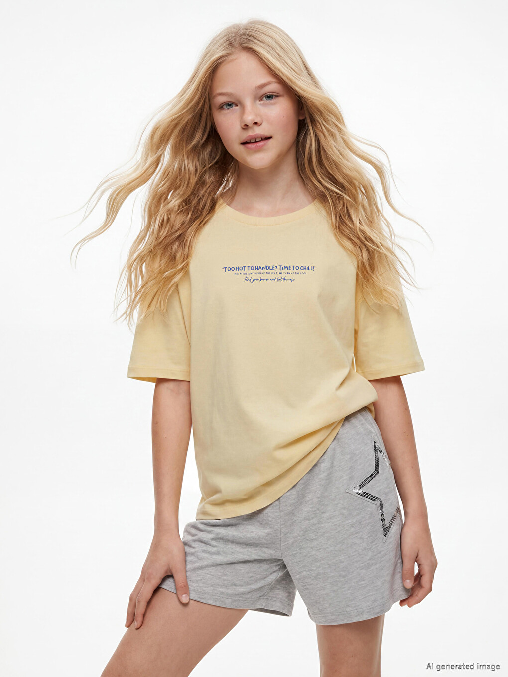 T-shirt E Stampuar Për Vajza