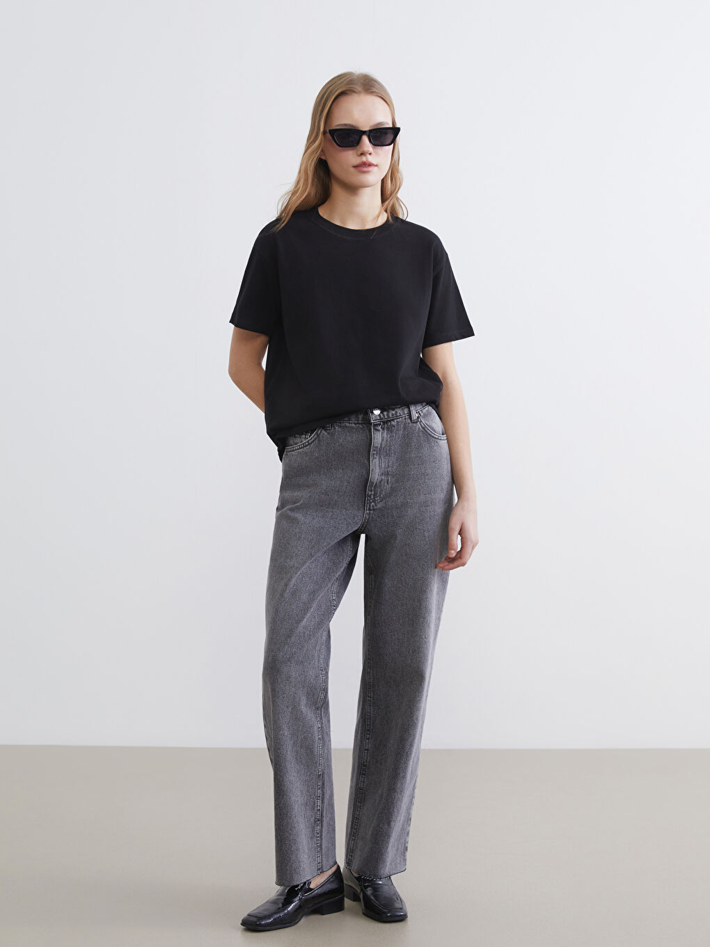 Crew Neck Women's T-Shirt-1