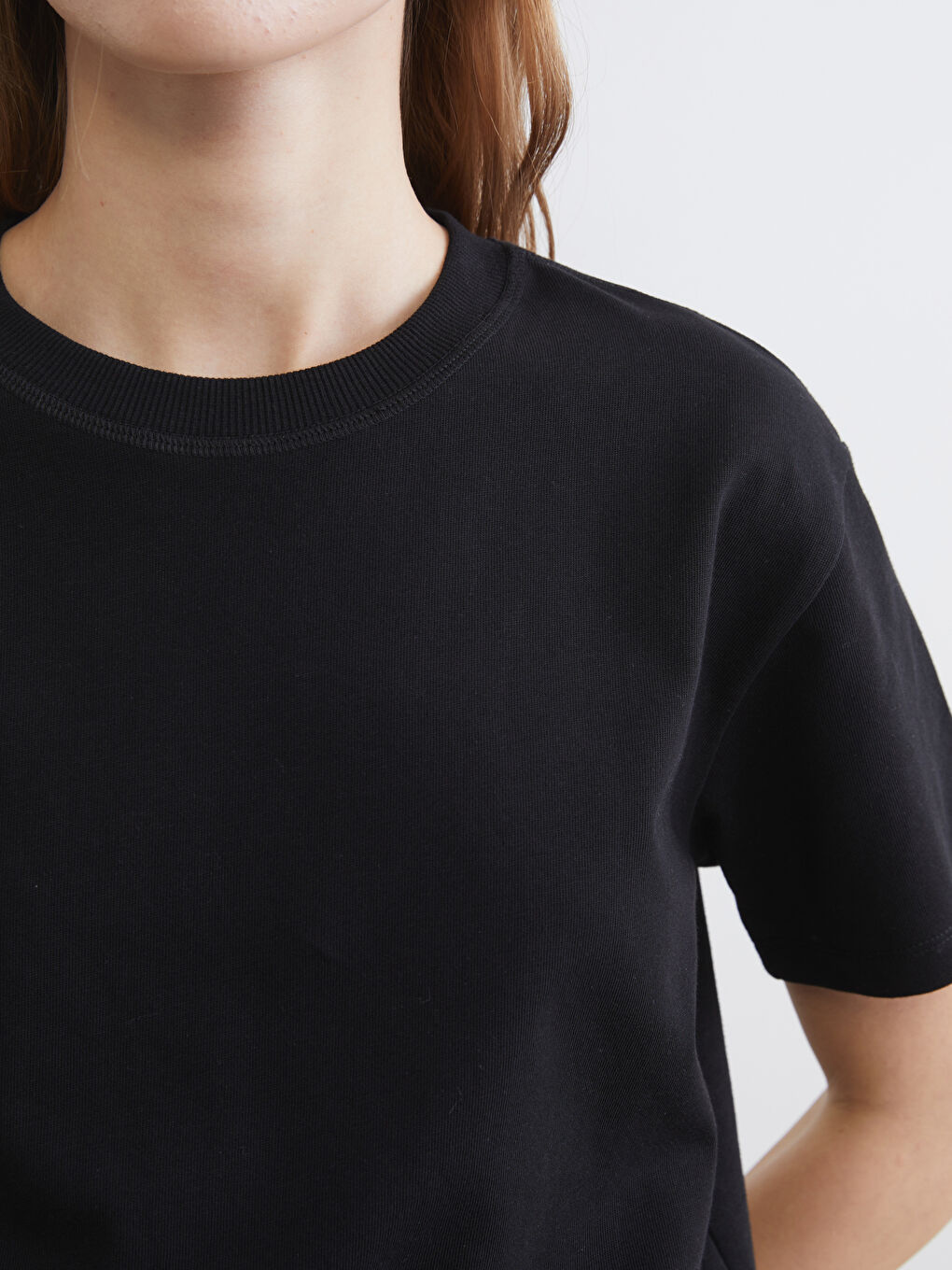 Crew Neck Women's T-Shirt-2