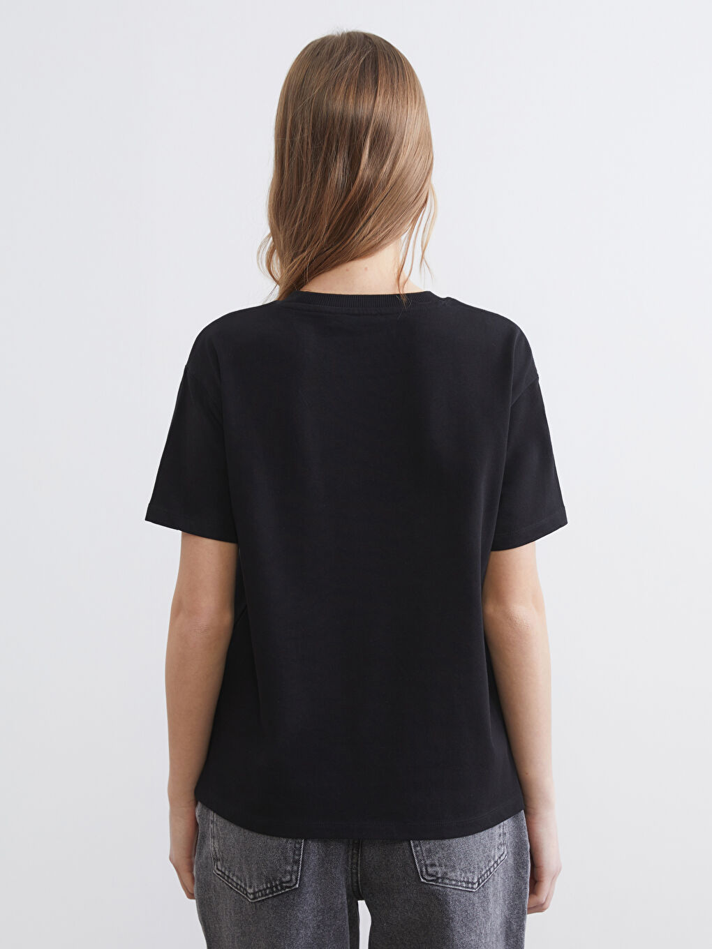 Crew Neck Women's T-Shirt-3