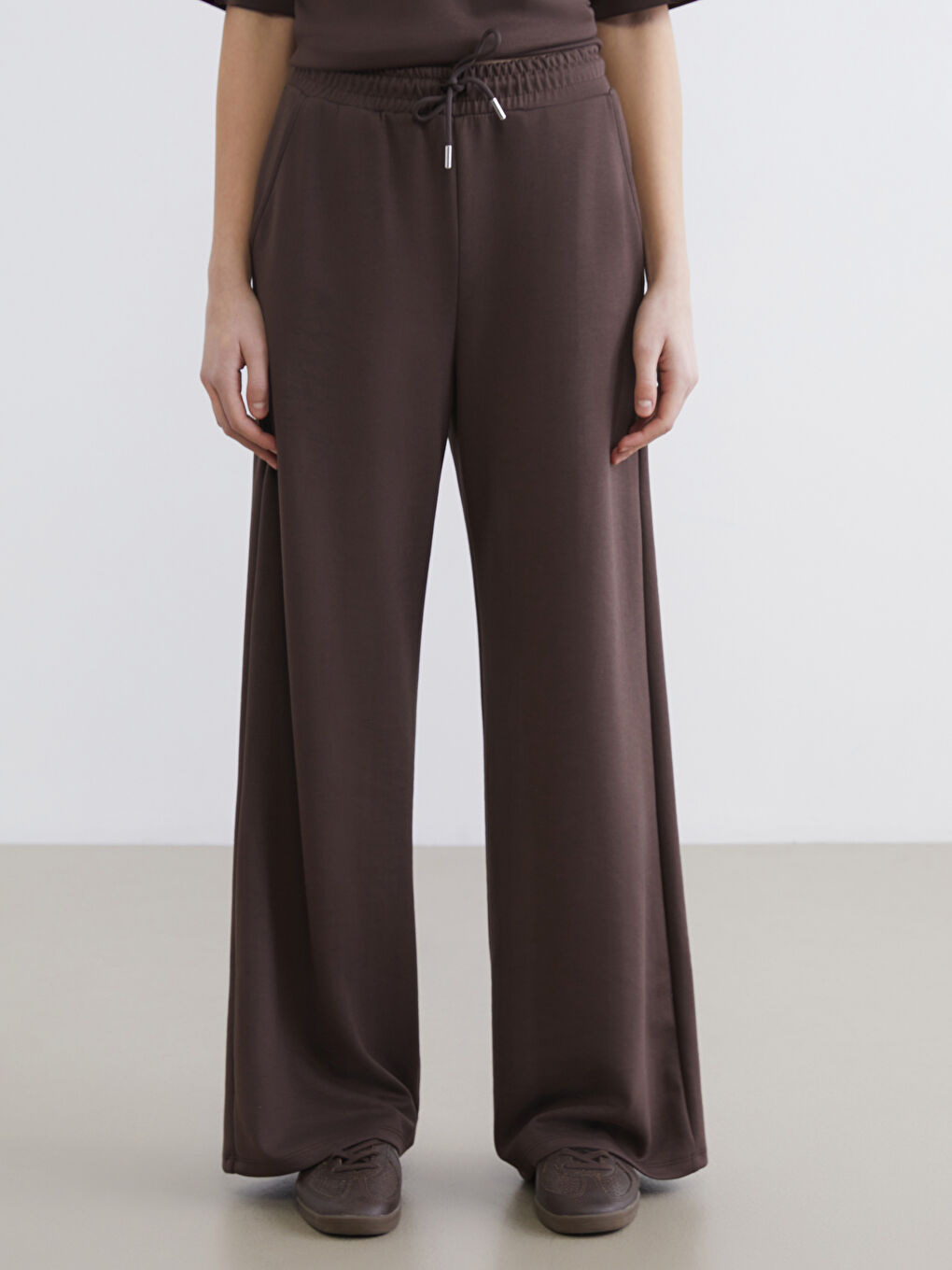 Wide-Leg Soft Touch Women's Sweatpants-1