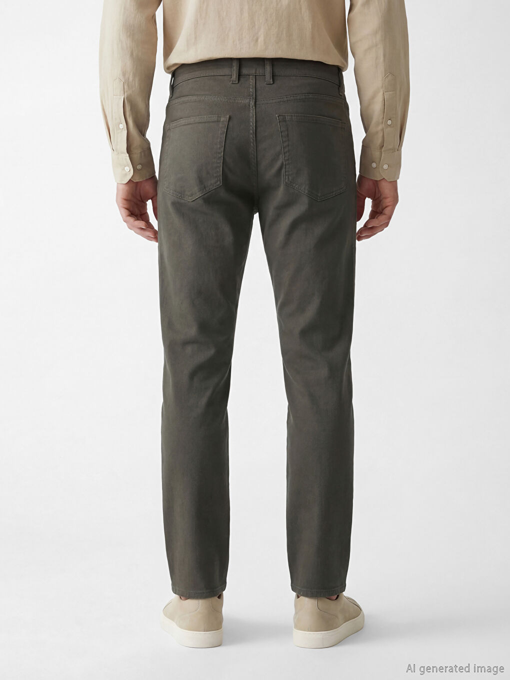 Yeşil 779 Regular Fit Erkek Jean Pantolon-3