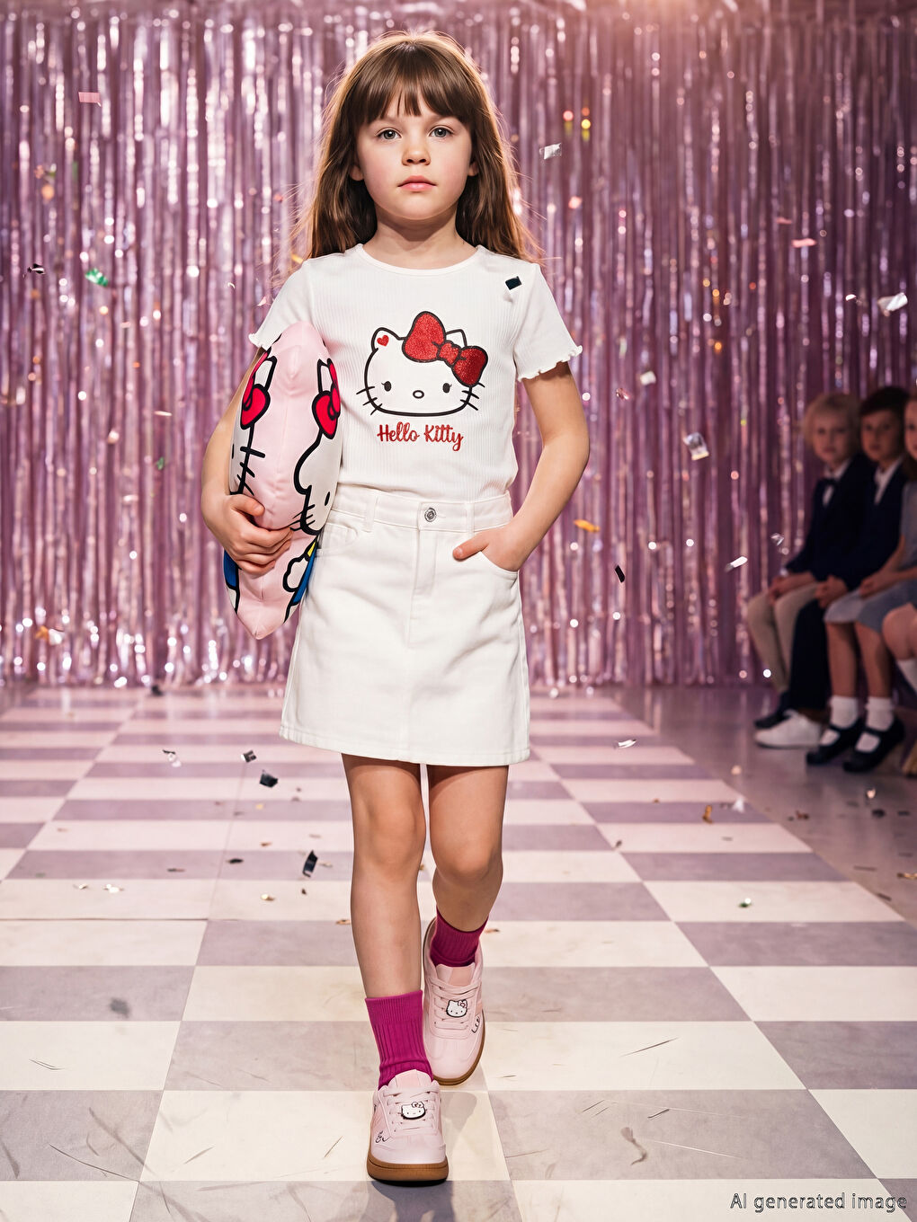 Djevojka EKRU Majica kratkih rukava