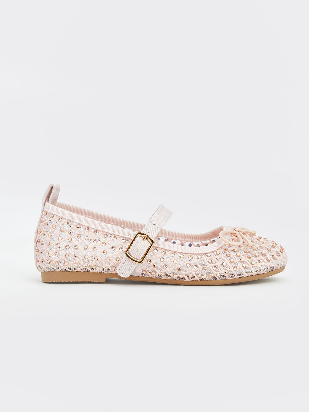 Bow Detailed Girls' Ballet Flats-1