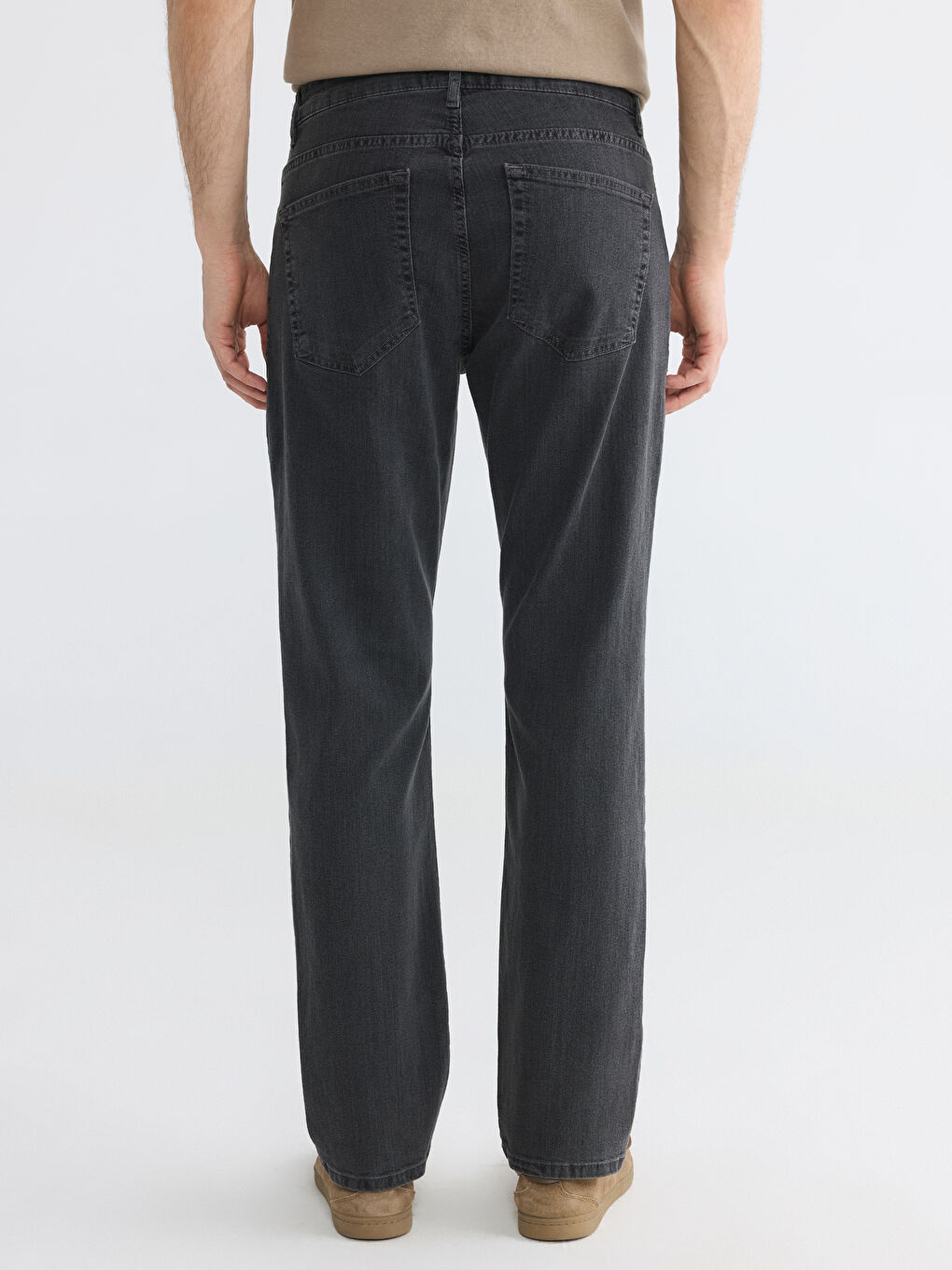 Gri 779 Regular Fit Erkek Jean Pantolon-3