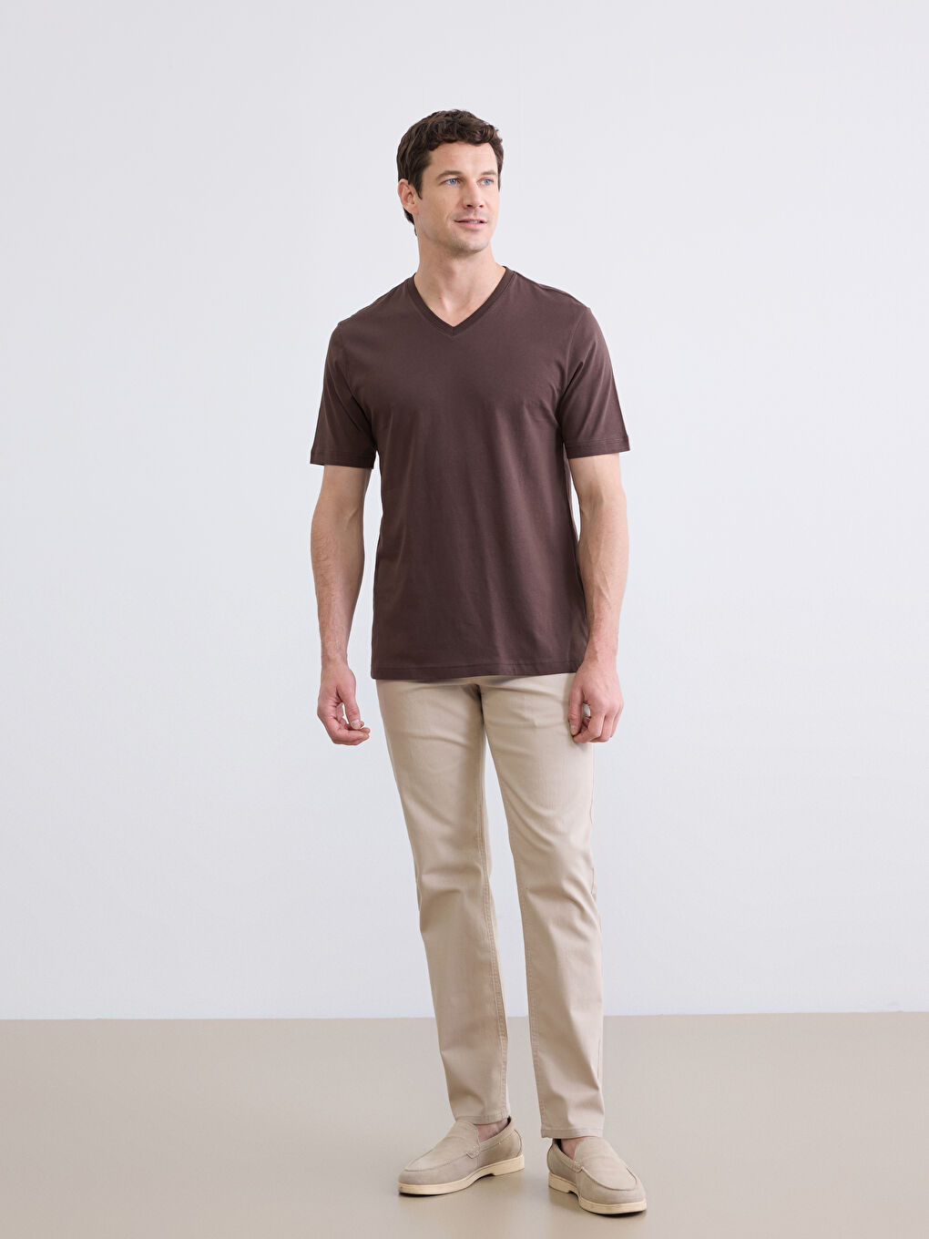 Bej  779 Regular Fit Erkek Jean Pantolon