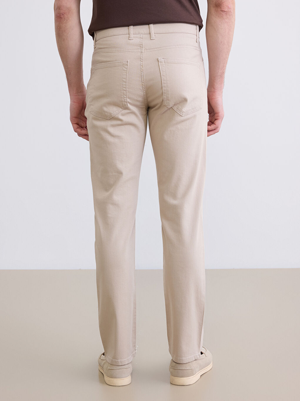 Bej  779 Regular Fit Erkek Jean Pantolon-3