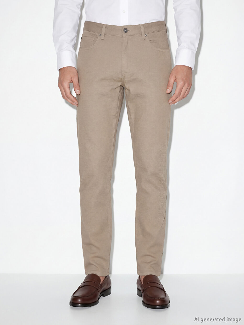 Bej 779 Regular Fit Erkek Jean Pantolon-1