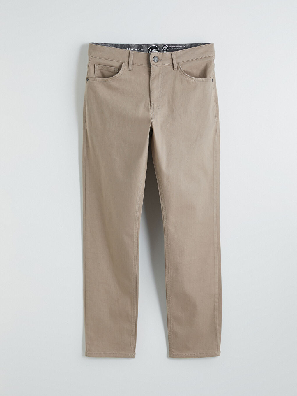 Bej 779 Regular Fit Erkek Jean Pantolon-3