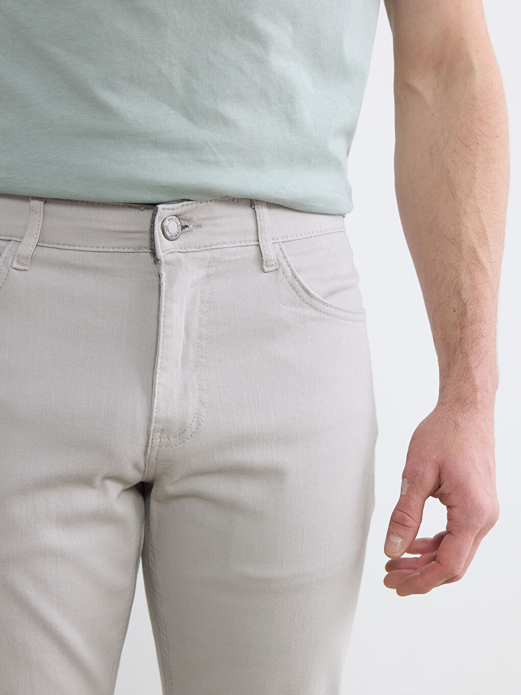 Gri 779 Regular Fit Erkek Jean Pantolon-2