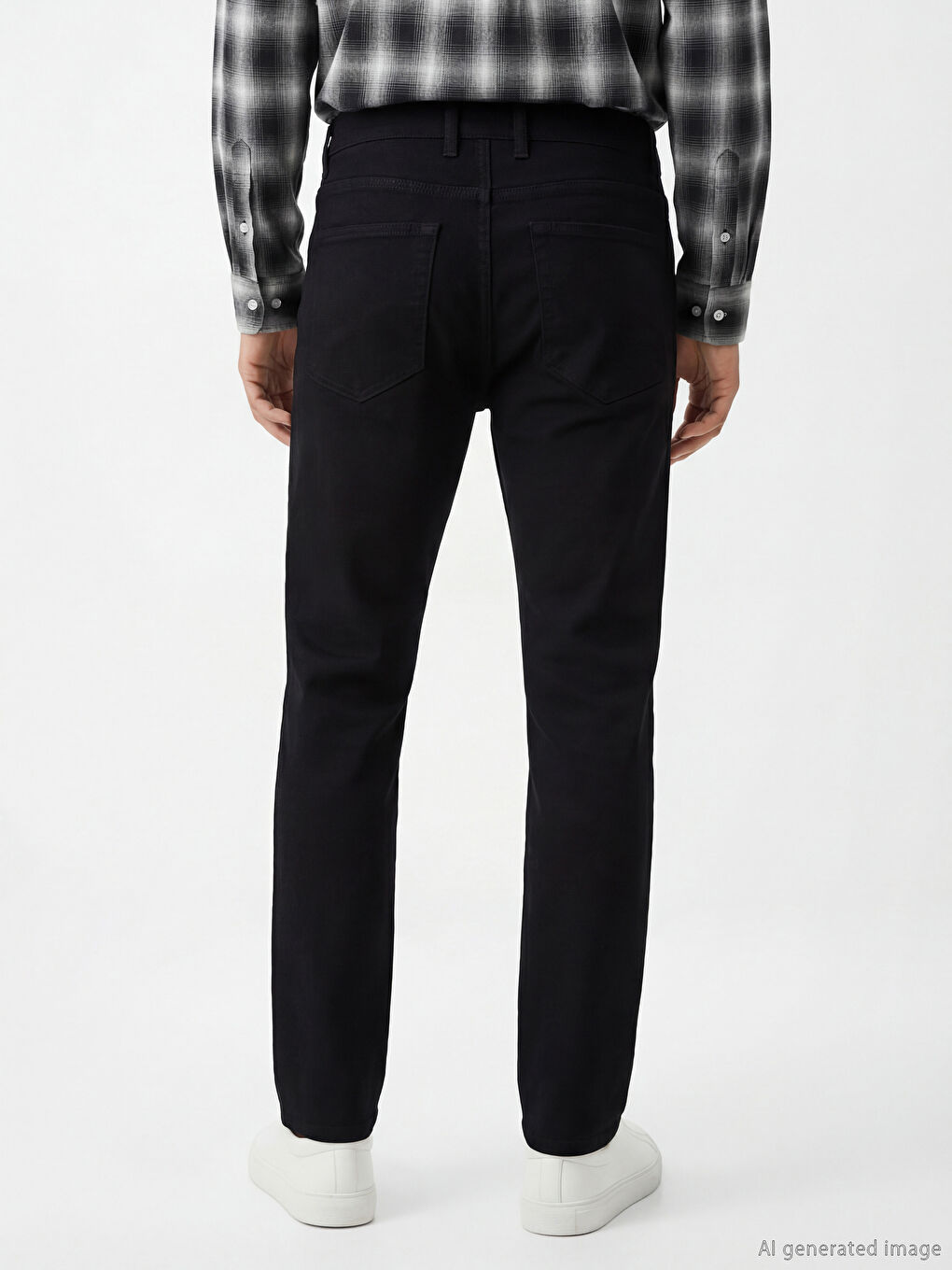 Siyah 779 Regular Fit Erkek Jean Pantolon-3