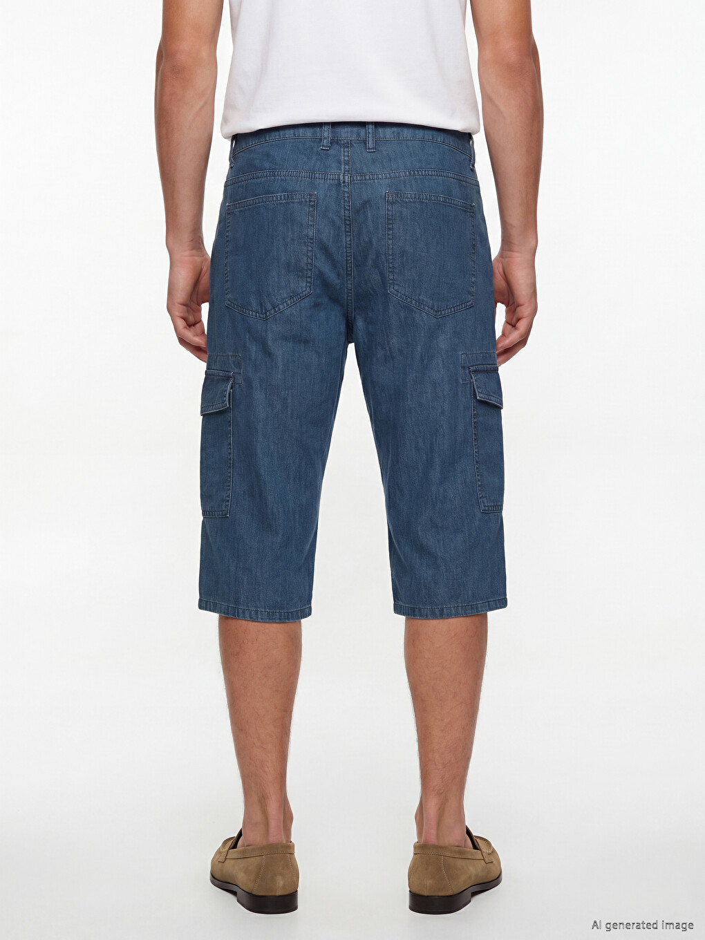 Regular Fit muški teksas šorts-3