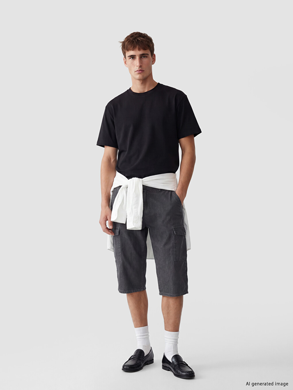 Regular Fit Men's Denim Shorts
