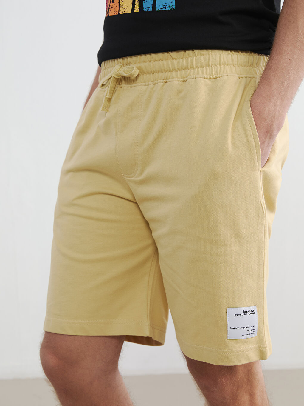 قصة عادية شورت رجالي من خيطين-2