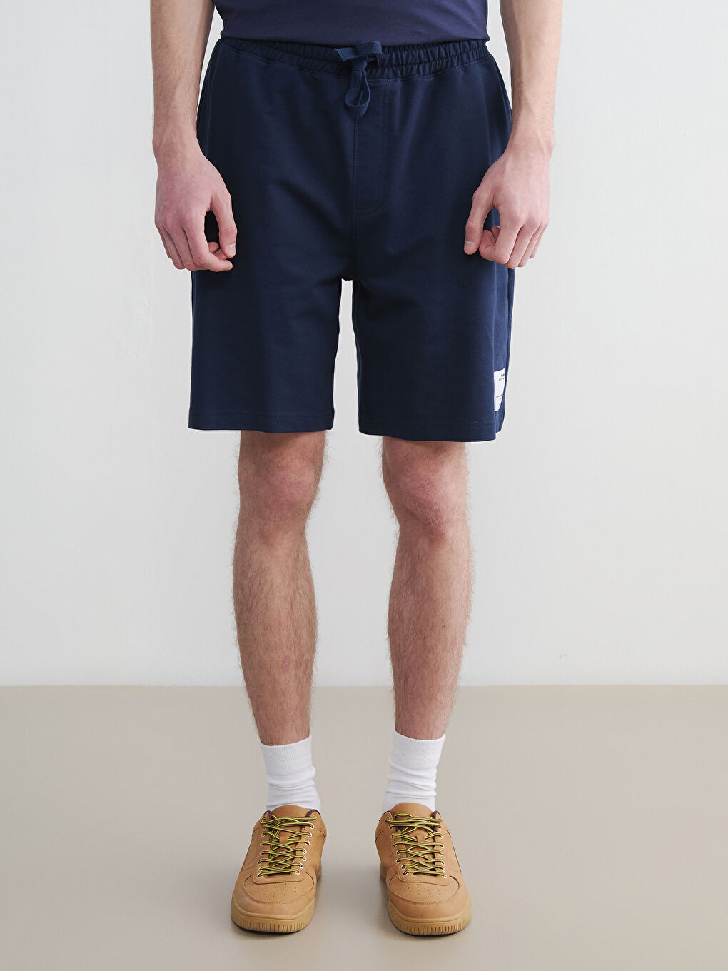 Regular Fit 2 Thread Men's Shorts-1