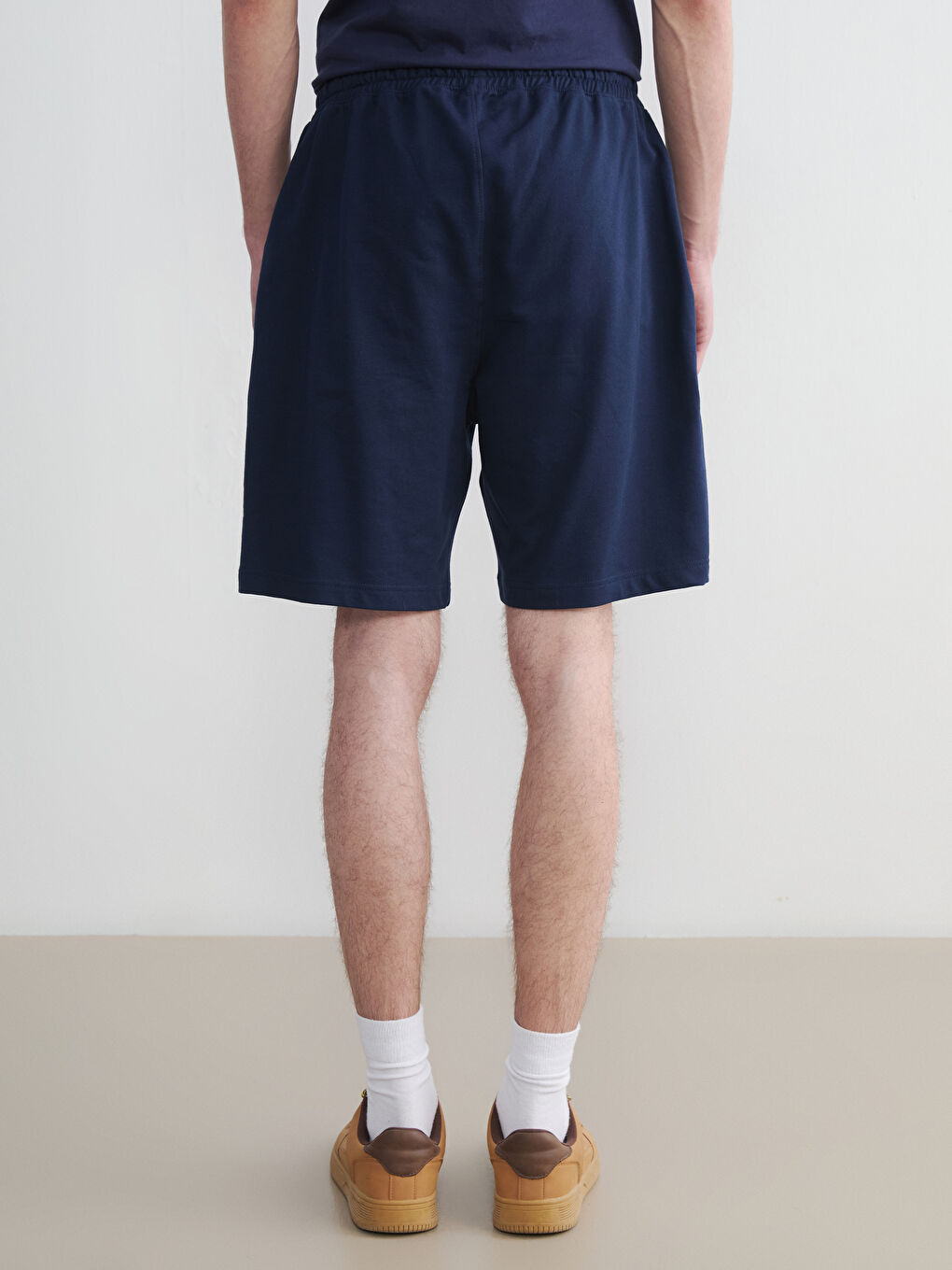 Regular Fit 2 Thread Men's Shorts-3