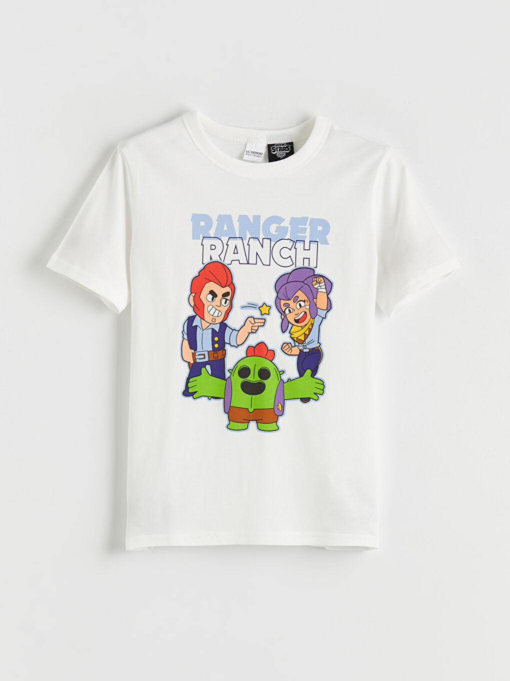 Набір для хлопчиків з принтом Brawl Stars: футболка та шорти-1