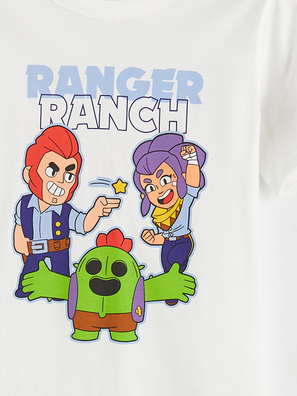 Набір для хлопчиків з принтом Brawl Stars: футболка та шорти-5