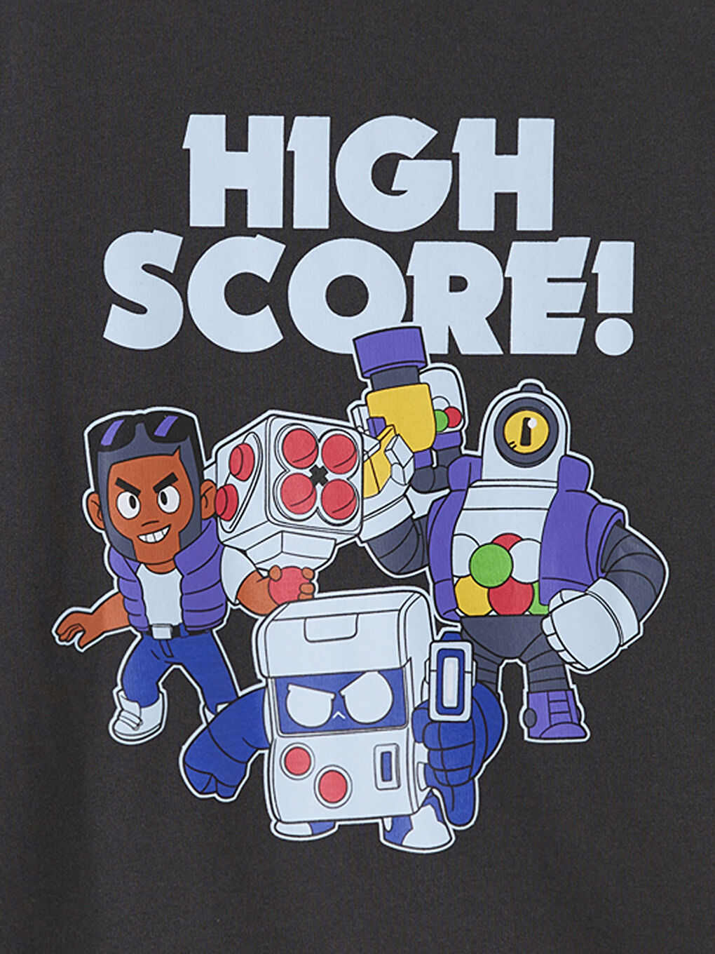 ბიჭი ანტრაციტი მაისურები და ზედები-1