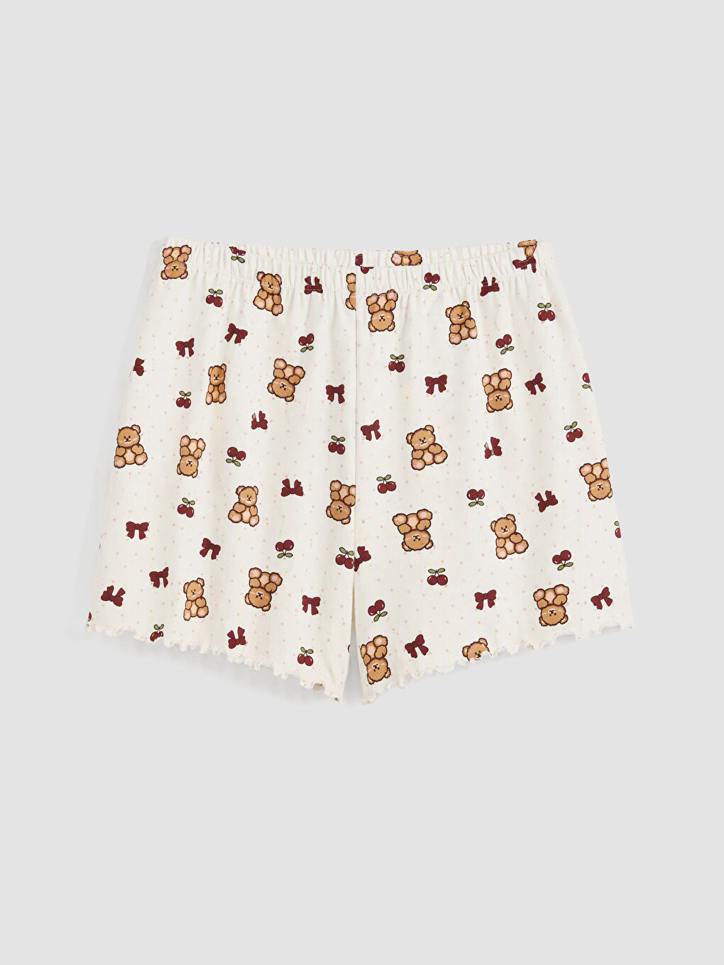 Printed Women's Shortie Pyjamas Set-8