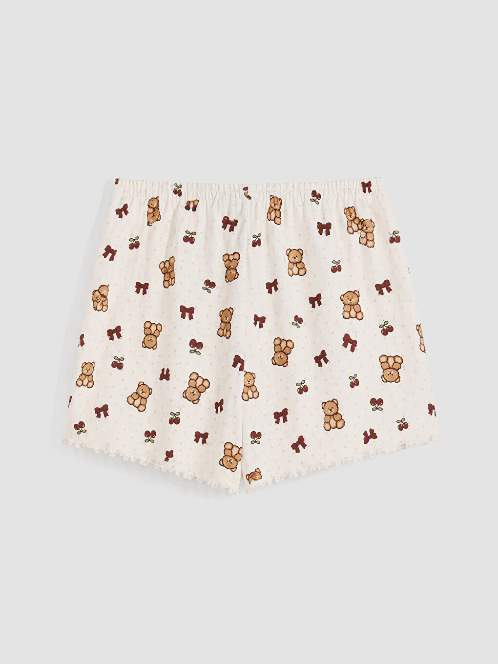 Printed Women's Shortie Pyjamas Set-10
