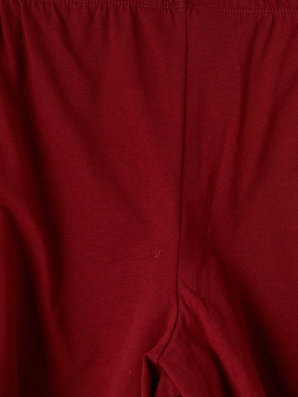 Bordo Baskılı Kadın Şort Pijama Altı 2'li-2