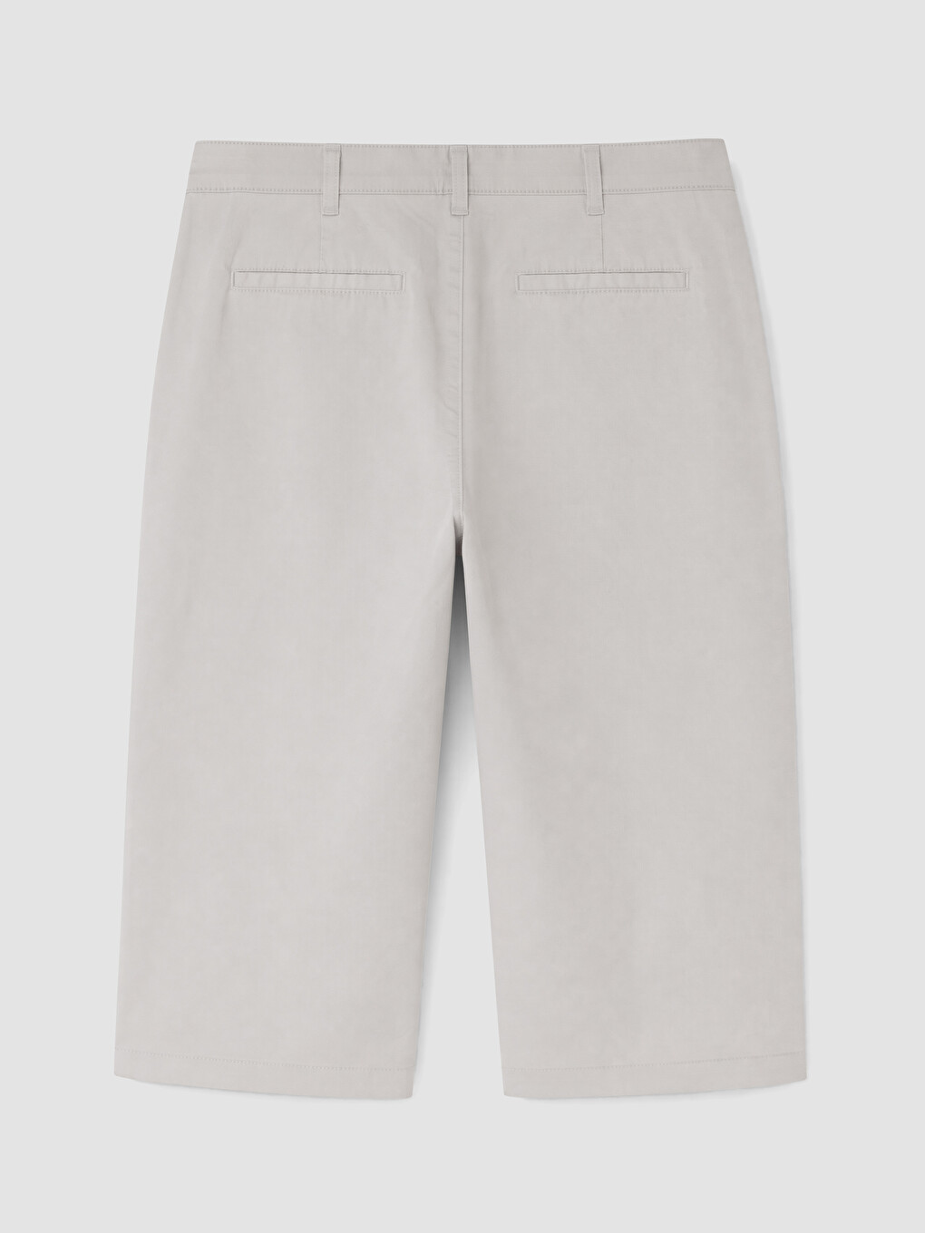 Gri Regular Fit Erkek Şort-3