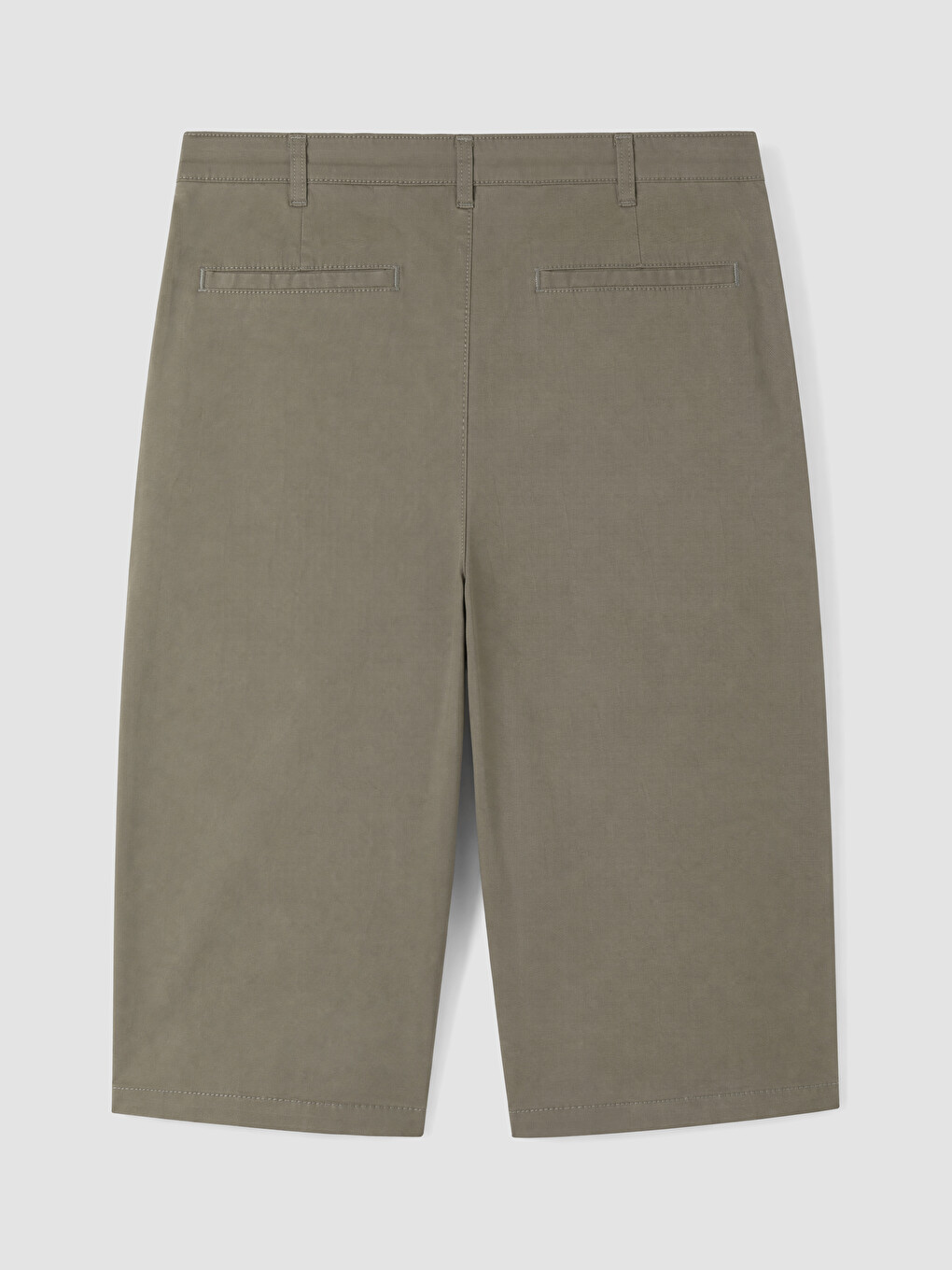 Haki Regular Fit Erkek Şort-3